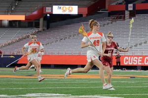 Meaghan Tyrrell scored six goals in Syracuse's 12-9 win over No. 13 Stanford.